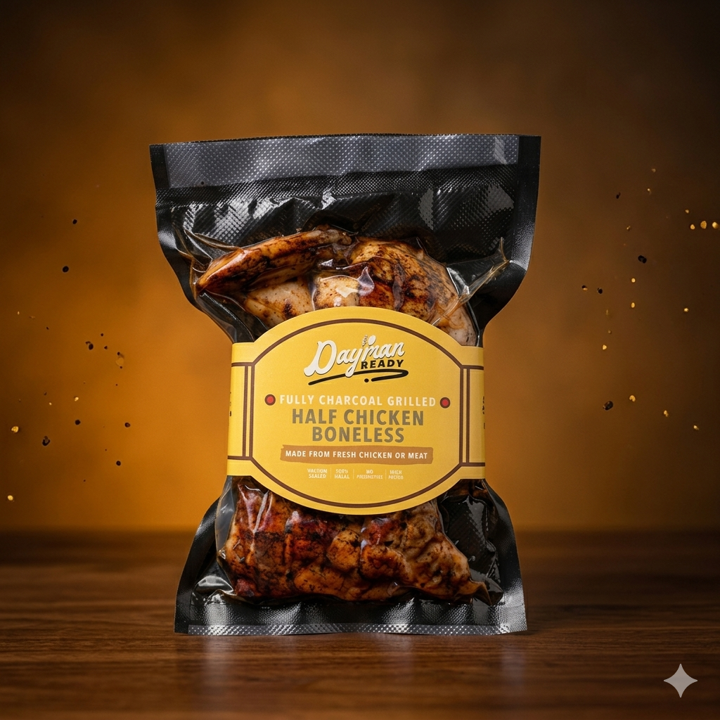 1780810116364 Half Chicken Boneless - Charcoal Grilled - Image 1