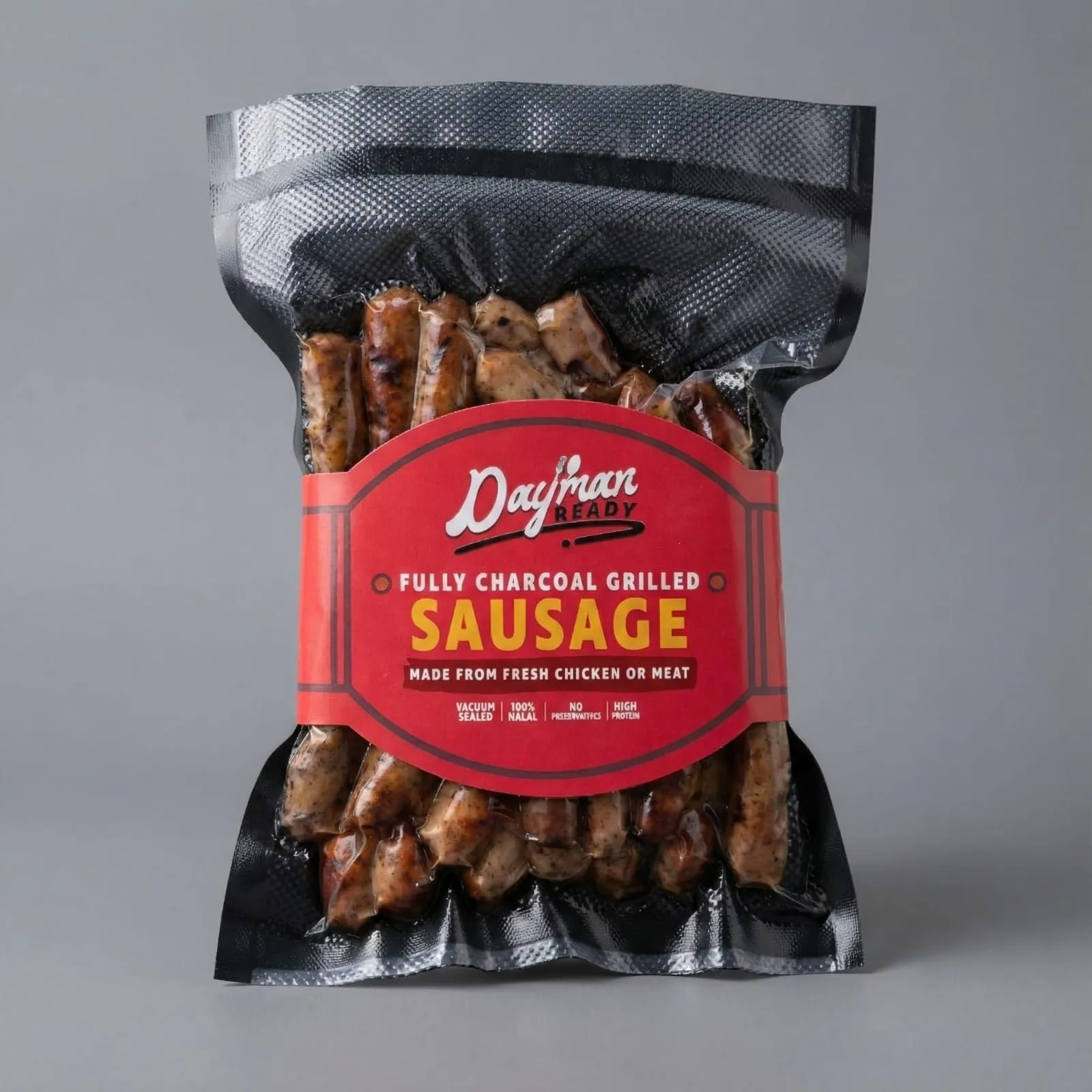 Sausage سجق مشوي بالكامل على الفحم
(الوزن نصف كيلو قبل التسوية) - الصورة 1