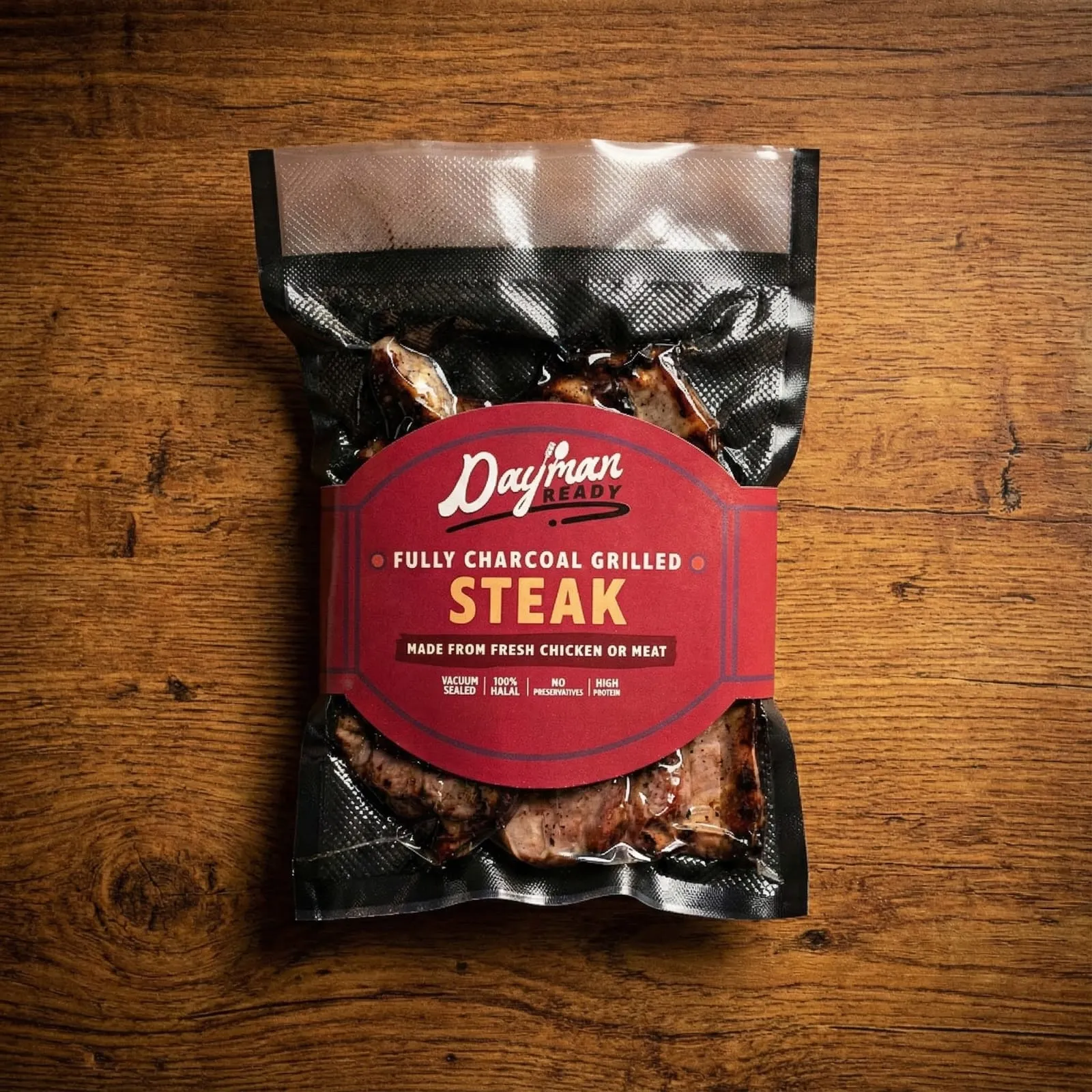 Steak استيك مشوي بالكامل على الفحم(الوزن نصف كيلو قبل التسوية) - الصورة 1